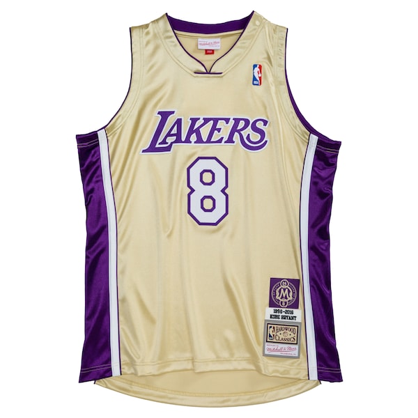 Kobe Bryant Los Angeles Lakers Hall of Fame Class of 2020 #8 Authentic Jersey - Gold/Purple