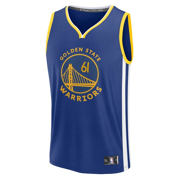 Pat Spencer Golden State Warriors Fast Break Replica Player Jersey - Icon Edition - Royal - Image 2