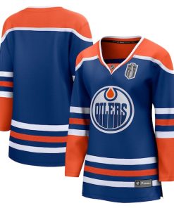 Edmonton Oilers  Women's 2025 Stanley Cup Final Home Breakaway Jersey - Royal