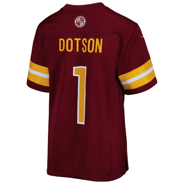Jahan Dotson Washington Commanders Nike Youth Game Jersey - Burgundy - Image 3