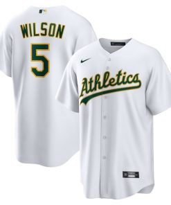 Jacob Wilson Athletics Nike  Youth Home Replica Jersey - White
