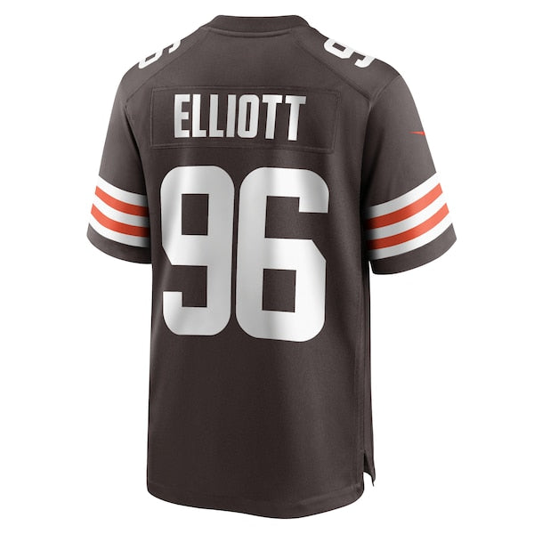 Jordan Elliott Cleveland Browns Nike Game Jersey - Brown - Image 3