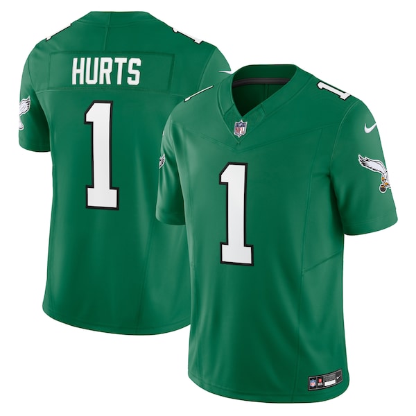 Jalen Hurts Philadelphia Eagles Nike Vapor F.U.S.E. Limited Jersey - Kelly Green/Black/Green/White - Image 2