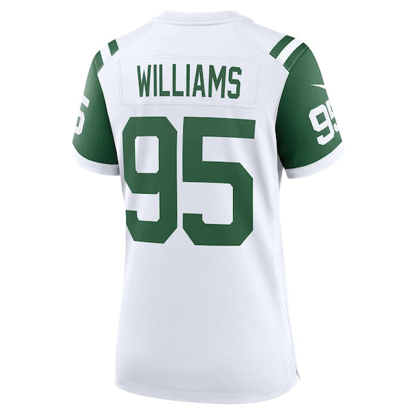 Quinnen Williams New York Jets Nike Women's Classic Alternate Game Jersey - White - Image 5