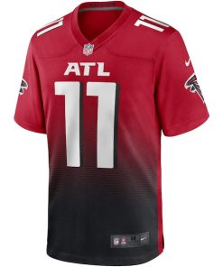 Alternative view of Men's Atlanta Falcons Julio Jones Nike Red 2nd Alternate Game Jersey