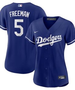 Freddie Freeman Los Angeles Dodgers Nike Women's Alternate Replica Player Jersey - Royal/White