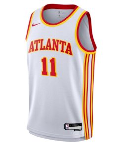 Alternative view of Trae Young Atlanta Hawks Nike Youth Swingman Jersey - Association Edition - White