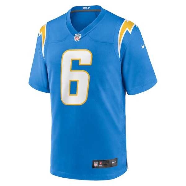 Eric Kendricks Los Angeles Chargers Nike Game Player Jersey - Powder Blue - Image 2