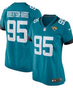 Roy Robertson-Harris Jacksonville Jaguars Nike Women's Game Jersey - Teal/Black