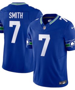 Geno Smith Seattle Seahawks Nike Alternate Vapor F.U.S.E. Limited Jersey - Royal