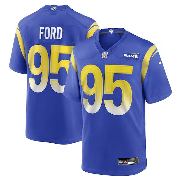 Poona Ford Los Angeles Rams Nike Team Game Jersey - Royal - Image 2