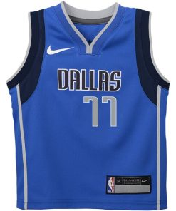 Alternative view of Luka Don?i? Dallas Mavericks Nike Preschool Swingman Player Jersey - Icon Edition - Blue