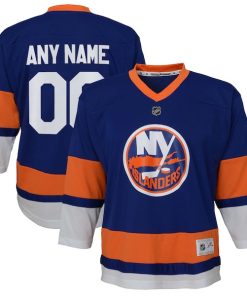 New York Islanders Youth Home Replica Custom Jersey - Royal