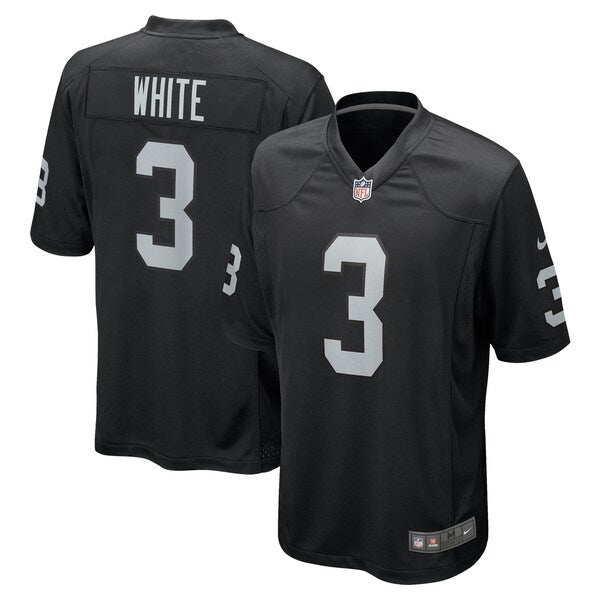 Zamir White Las Vegas Raiders Nike Team Game Jersey - Black