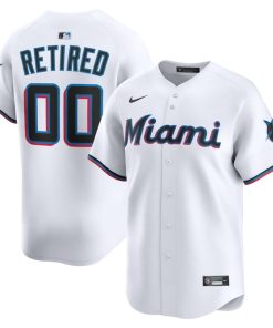 Miami Marlins Nike Home Limited Pick-A-Player Retired Roster Jersey - White