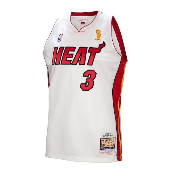 Dwyane Wade Miami Heat 2005-06 Authentic Player Jersey - White - Image 2