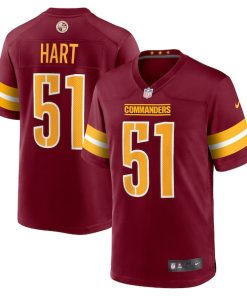 Bobby Hart Washington Commanders Nike  Game Jersey -  Burgundy