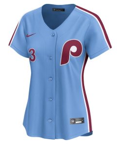 Alternative view of Bryce Harper Philadelphia Phillies Nike Women's Alternate Limited Player Jersey?¨C Light Blue