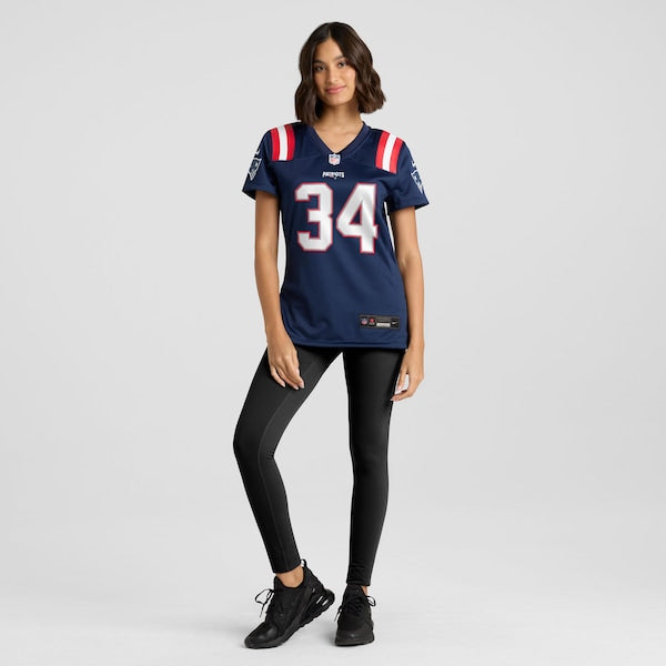 Mark Perry New England Patriots Nike Women's Team Game Jersey - Navy
