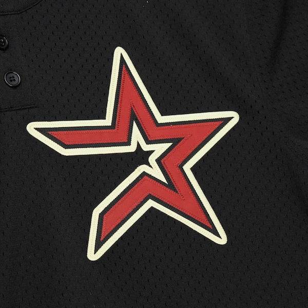Jeff Bagwell Houston Astros Cooperstown Mesh Batting Practice Jersey - Black - Image 6