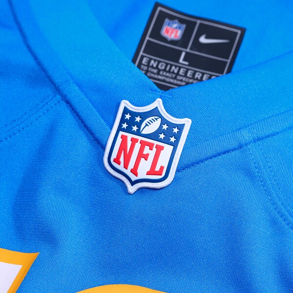 Trikweze Bridges Los Angeles Chargers Nike Team Game Jersey - Powder Blue - Image 5