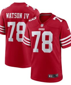 Leroy Watson San Francisco 49ers Nike Team Game Jersey - Scarlet