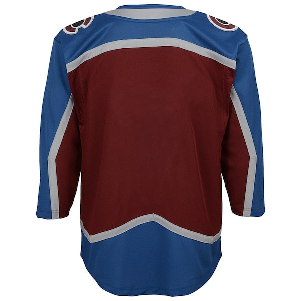 Colorado Avalanche Youth Home 2022 Stanley Cup Champions Premier Jersey - Burgundy - Image 3
