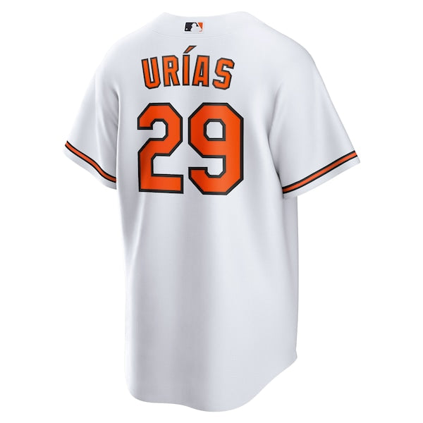 Ram¨®n Ur¨ªas Baltimore Orioles Nike Home Replica Player Jersey - White - Image 3