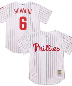 Ryan Howard Philadelphia Phillies  Cooperstown Collection Authentic Jersey?¨C White