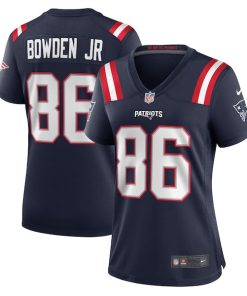 Lynn Bowden Jr. New England Patriots Nike Women's Home Game Player Jersey - Navy
