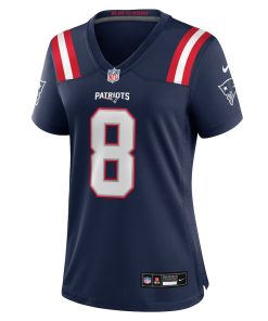 Alternative view of Stefon Diggs New England Patriots Nike Women's  Game Jersey -  Navy