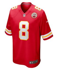 Alternative view of Justyn Ross Kansas City Chiefs Nike Home Game Player Jersey - Red