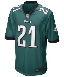 Alternative view of Eric Allen Philadelphia Eagles Nike Game Retired Player Jersey - Midnight Green