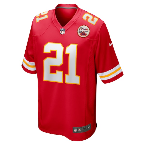 Jaden Hicks Kansas City Chiefs Nike Game Jersey - Red - Image 2