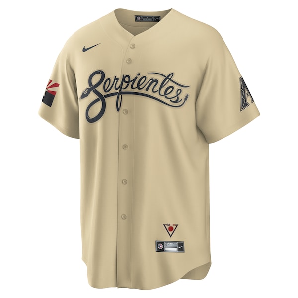 Madison Bumgarner Arizona Diamondbacks Nike City Connect Replica Player Jersey - Sand - Image 2
