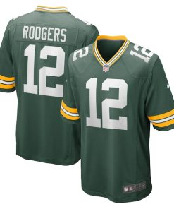 Aaron Rodgers Green Bay Packers Nike Game Team Jersey - Green