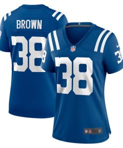 Pharaoh Brown Indianapolis Colts Nike Women's Game Player Jersey - Royal