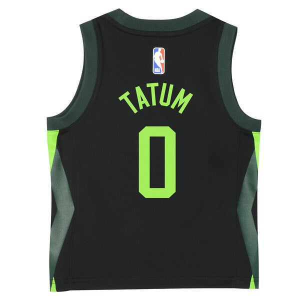 Jayson Tatum Boston Celtics Nike Toddler 2024/25 Swingman Player Jersey - City Edition - Black - Image 3