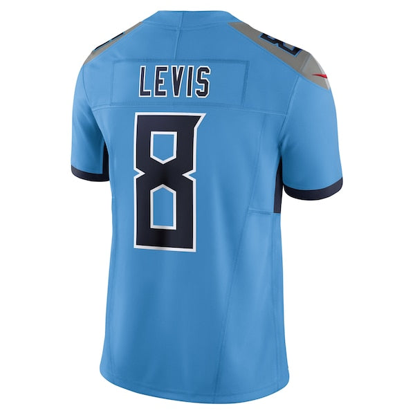 Will Levis Tennessee Titans Nike Alternate Vapor F.U.S.E. Limited Jersey - Light Blue - Image 3