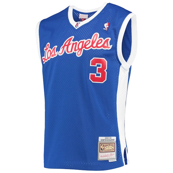 Quentin Richardson LA Clippers 2001/02 Hardwood Classics Swingman Jersey - Royal - Image 3