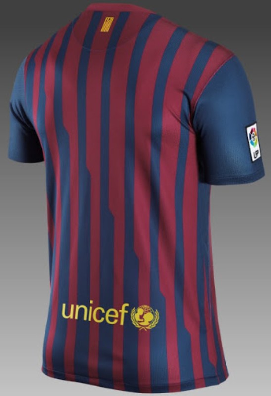 Barcelona 2011-12 Home Vintage Jersey - Image 3