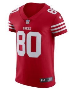 Alternative view of Jerry Rice San Francisco 49ers Nike Vapor Elite Retired Player Jersey - Scarlet