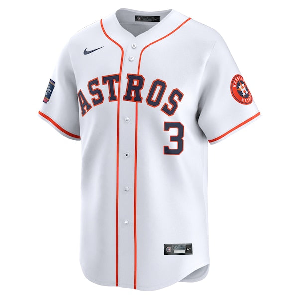 Jeremy Pe?a Houston Astros Nike 2024 MLB World Tour Mexico City Series Home Limited Player Jersey - White - Image 2
