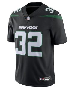 Alternative view of Michael Carter New York Jets Nike  Vapor Untouchable Limited Jersey - Black