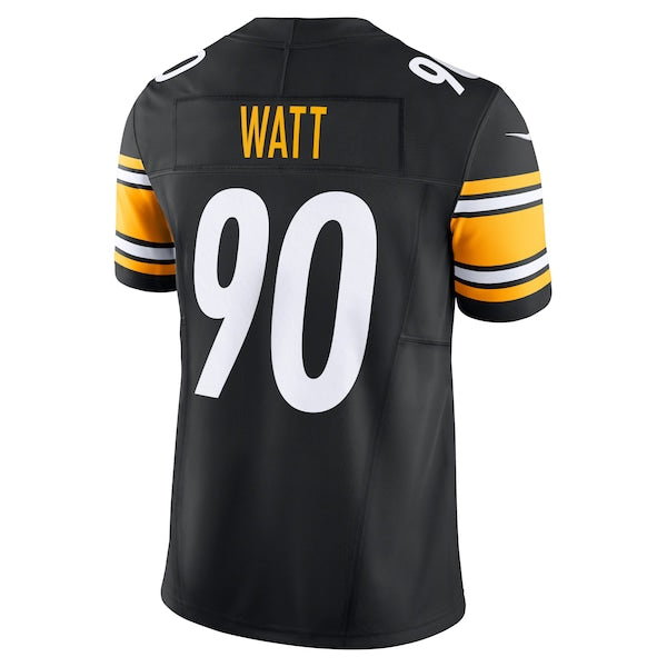 T.J. Watt Pittsburgh Steelers Nike Vapor F.U.S.E. Limited Jersey - Black - Image 3