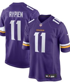Brett Rypien Minnesota Vikings Nike Team Game Jersey -  Purple