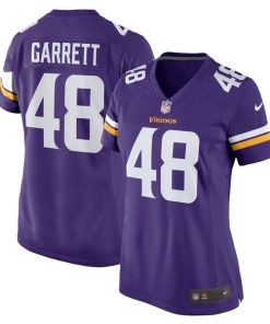 Chris Garrett Minnesota Vikings Nike Women's Home Game Player Jersey - Purple