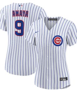 Miguel Amaya Chicago Cubs Nike Women's Home Replica Jersey - White