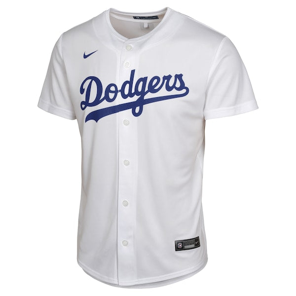 Max Muncy Los Angeles Dodgers Nike Youth Home Player Game Jersey - White - Image 2