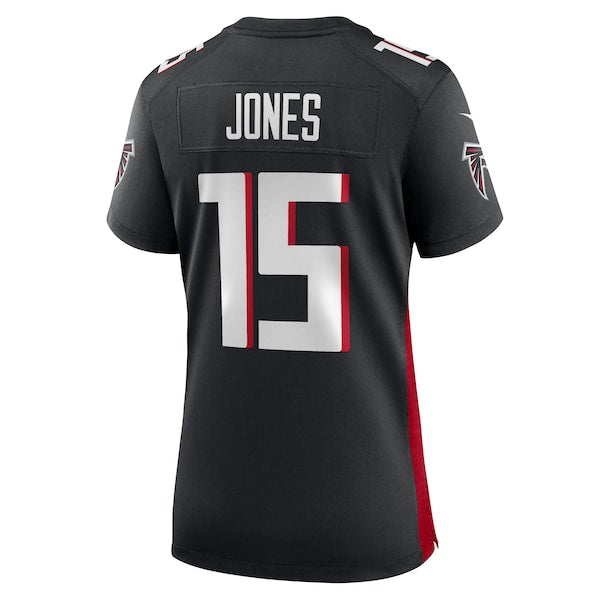 Emory Jones Atlanta Falcons Nike Women's Team Game Jersey - Black - Image 3
